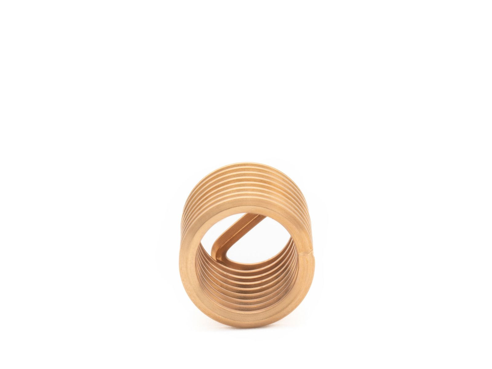 BaerCoil Wire Thread Inserts M 10 x 1.5 - 1.5 D (15 mm) - free running - Bronze - 100 pcs.