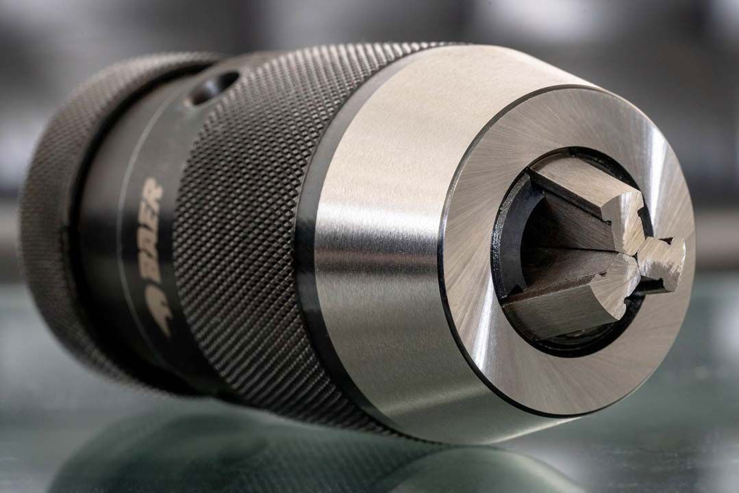 BAER Drill Chuck 0.2 - 13 mm | threaded mounting: UNF 1/2 x 20 | keyless drill chuck