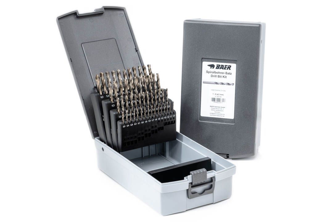 HSSE Extreme Drill Bit Set (0.1mm rising) 1 - 6 mm