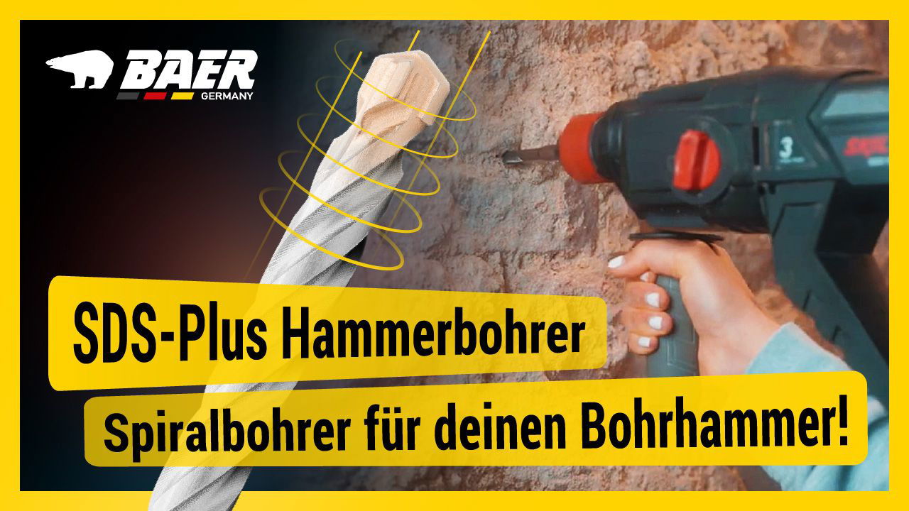 SDS-Plus Hammerbohrer Satz (7 tlg.) 5 - 12 mm