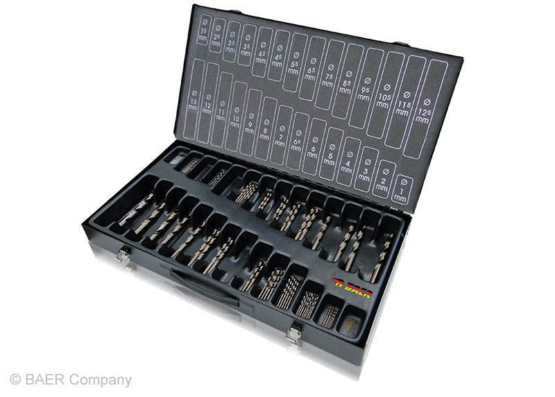 HSSE Extreme Drill Bit Workshop Set (93 pcs. - 0.5mm increasing) 1 - 13 mm