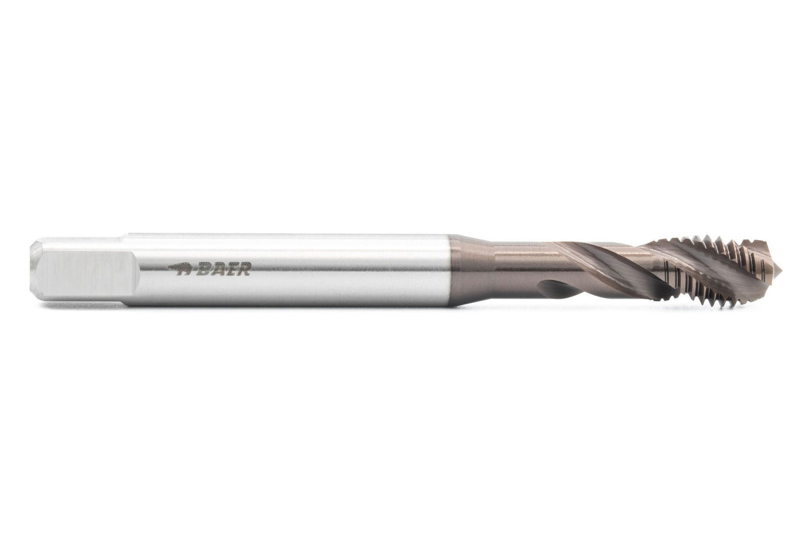 BAER HSSE-TiAlN Maschinengewindebohrer - 40° RSP - UNC No. 2 x 56 - DIN 371 Edelstahl