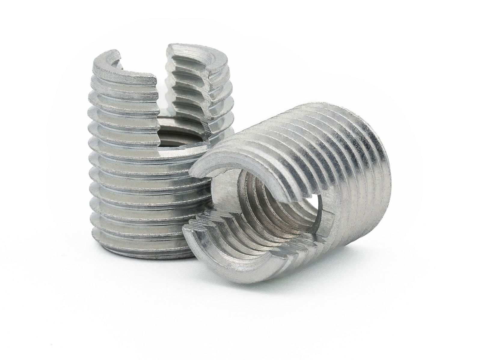 BaerFix Gewindeeinsätze mit Schneidschlitzen M 20 x 2,5 - 27 mm - 5 Stück