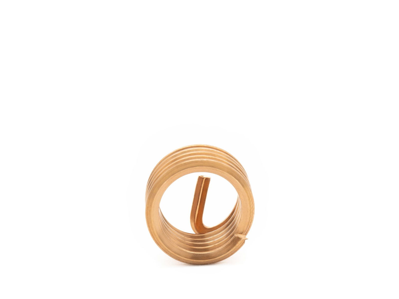 BaerCoil Wire Thread Inserts M 16 x 2.0 - 1.0 D (16 mm) - free running - Bronze - 100 pcs.