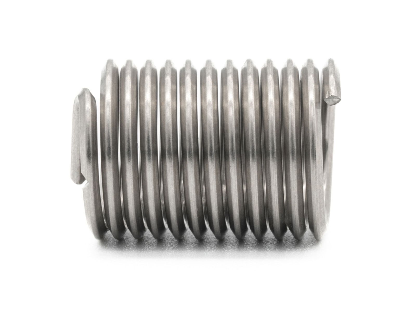 BaerCoil Drahtgewindeeinsätze M 4 x 0,7 - 2,0 D (8 mm) - frei durchlaufend - Inconel X750 - 100 St.