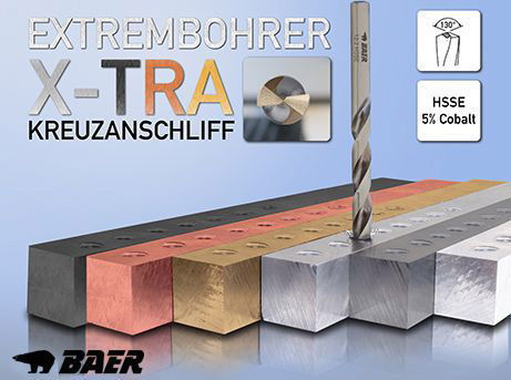 HSSE Extrem-Bohrer Satz (0,1mm steigend) 6 - 10 mm