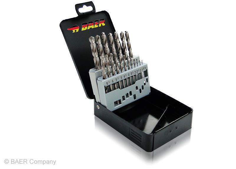 HSSG Drill Bit Set (0.5mm increasing) 1 - 10.5 mm + Core Hole Drill Bit M3 - M12