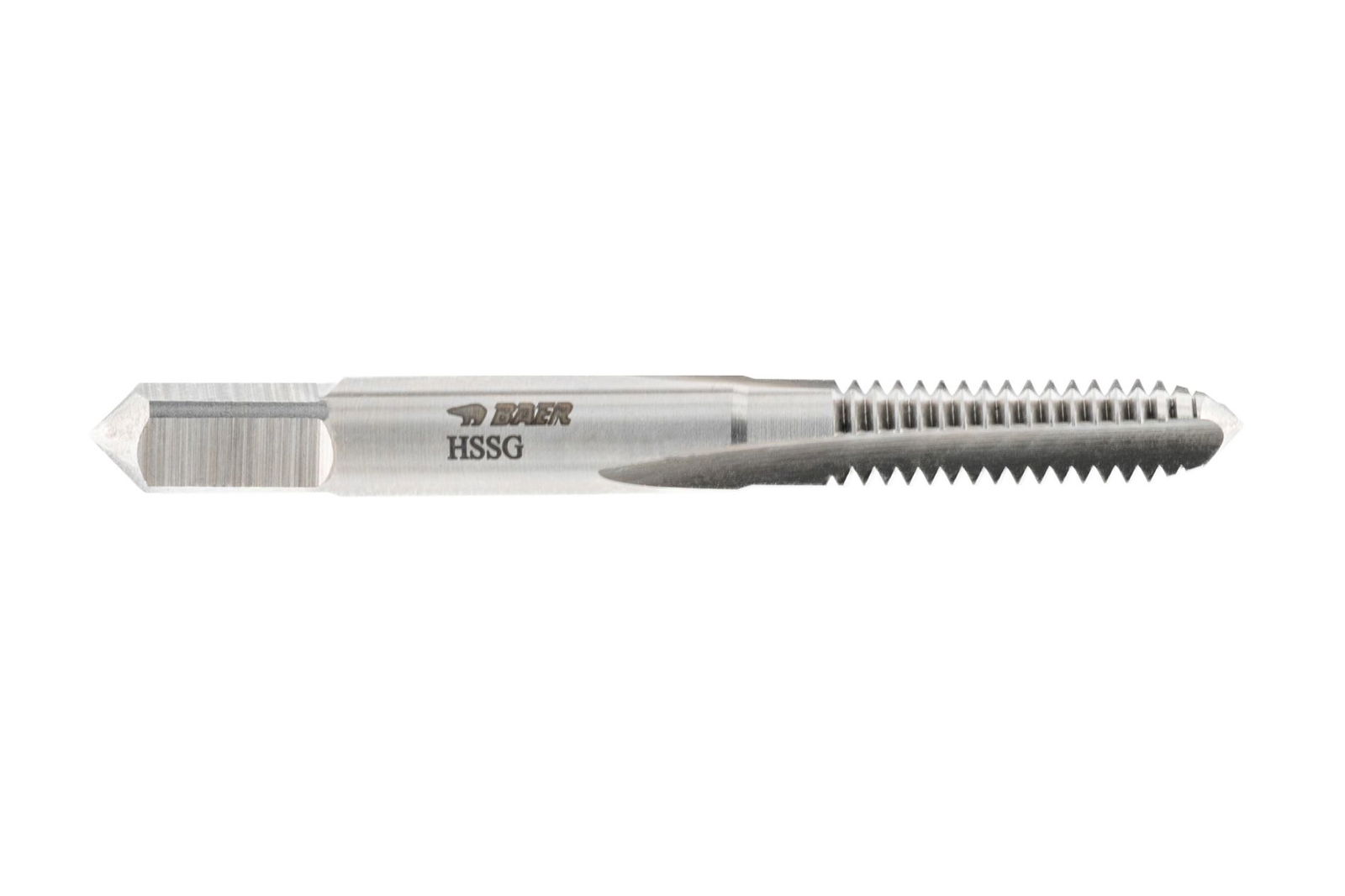 BAER HSSG Tarauds à incision forme D - M 2,5 x 0,45