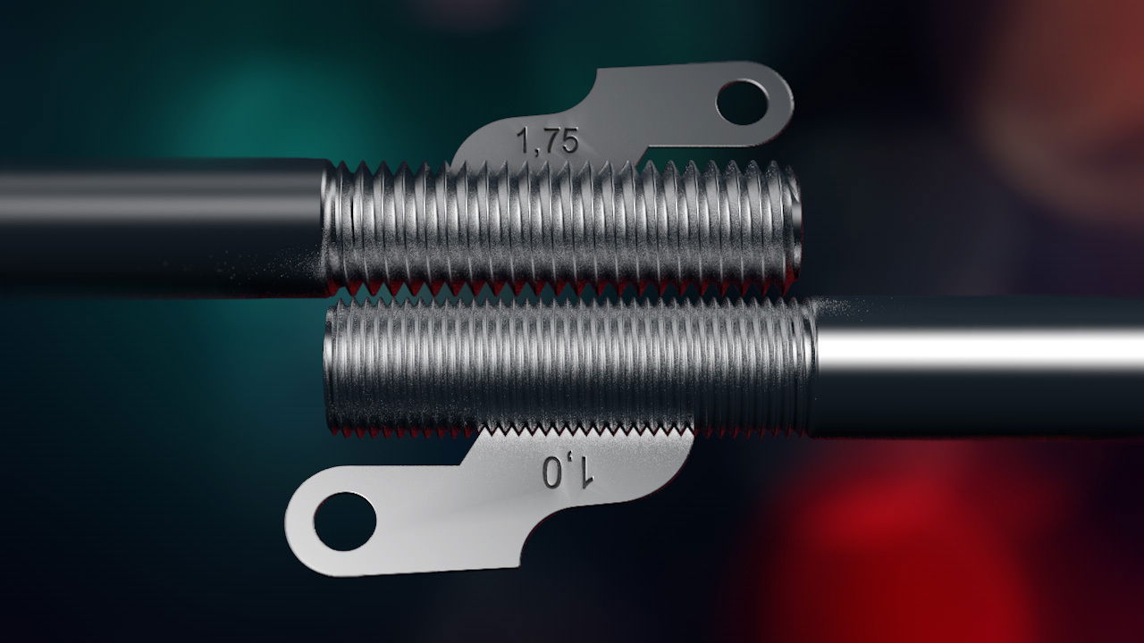 Differences between fine thread and coarse thread