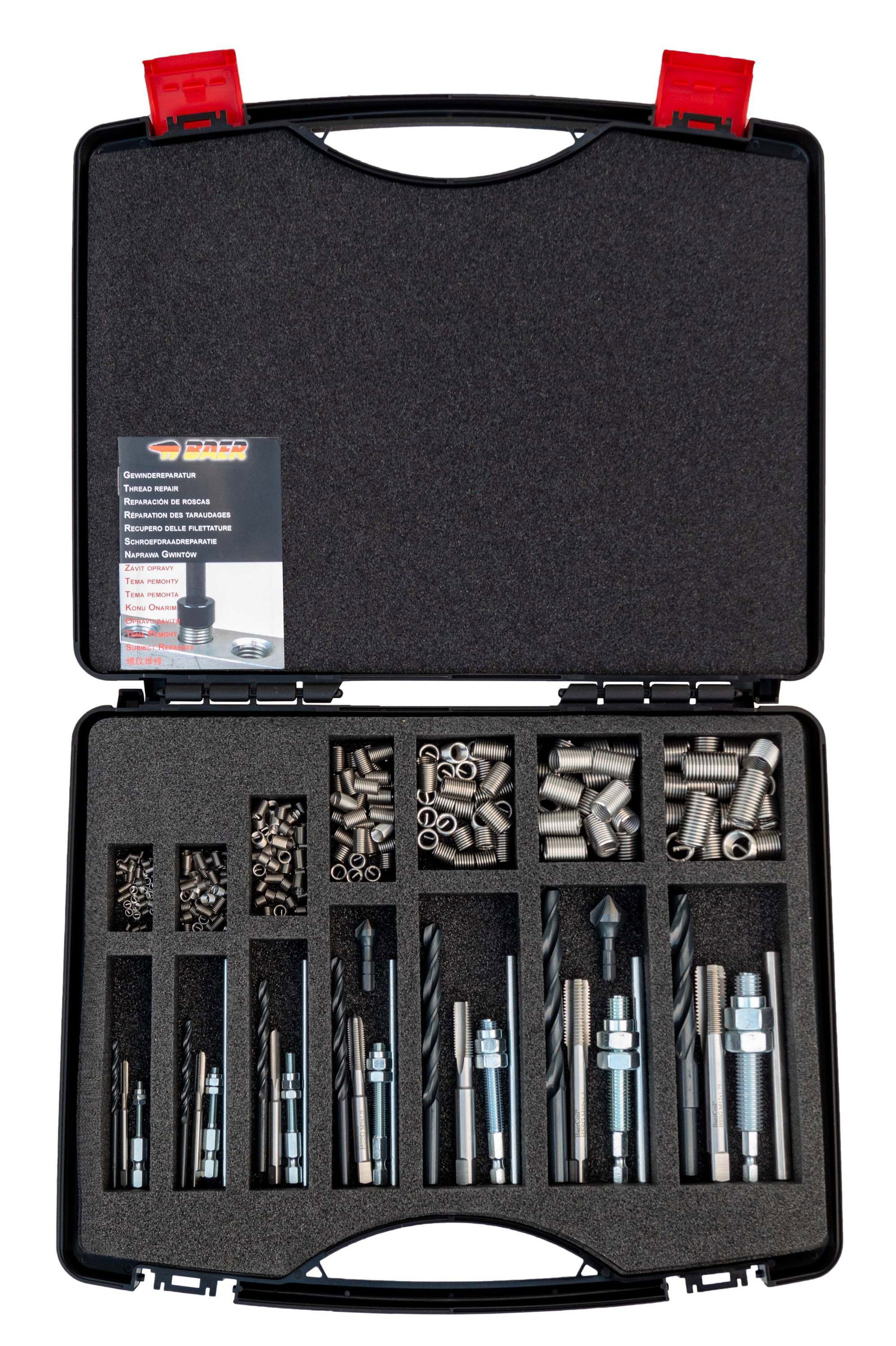 BaerCoil Gamme de réparation du filetage M 3 - M 12 PRO