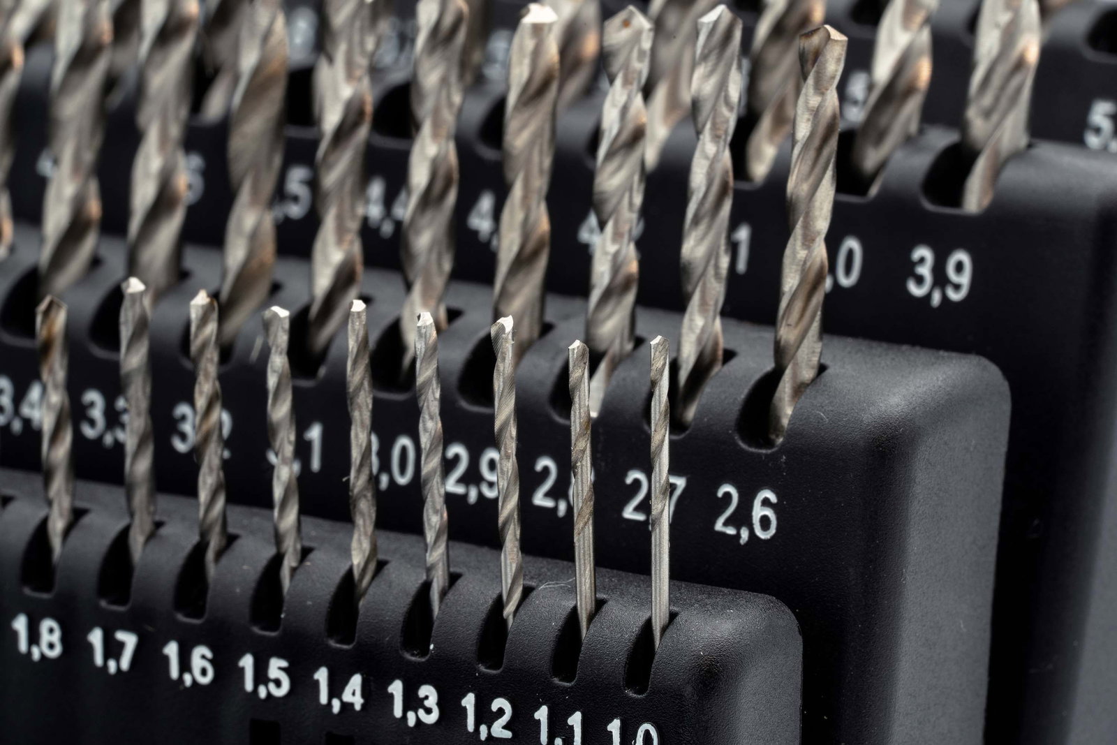 HSSG Drill Bit Set (0.1mm increasing) 1 - 6 mm – Image 3