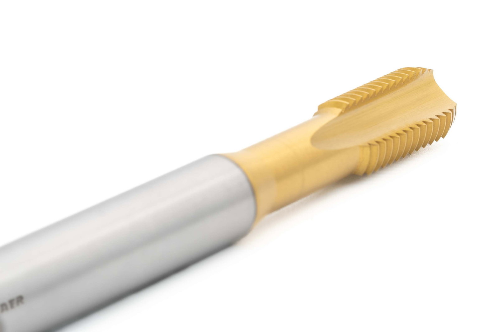 BAER HSSE-TiN Maschinengewindebohrer Form C - M 2 x 0,4 - DIN 371 – Bild 3