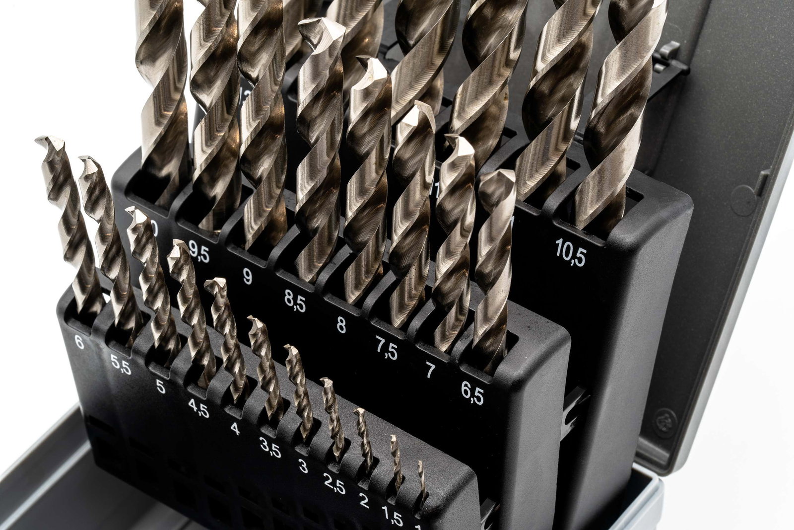 HSSG Jeu de forets (0,5mm croissant) 1 - 13 mm – Image 5