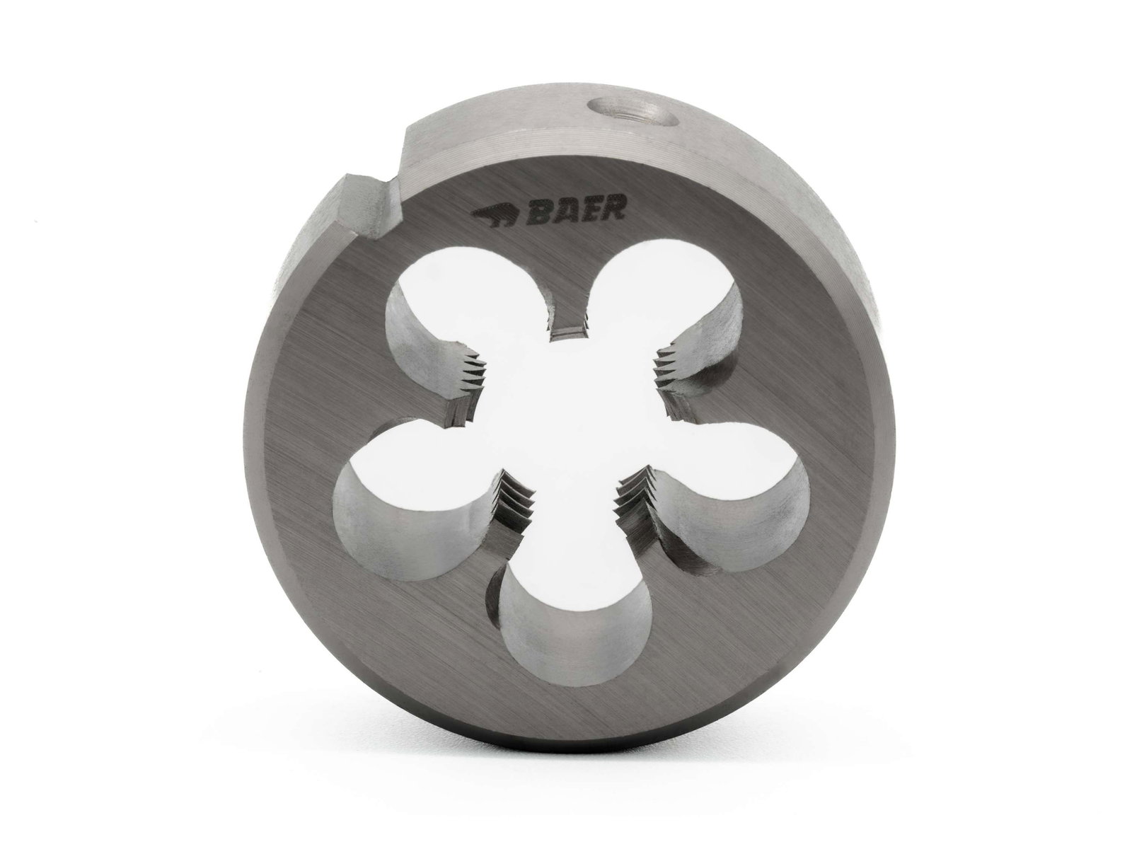 BAER Fustella rotonda MF 16 x 1,5 - Entrata a spirale HSSE – Immagine 2