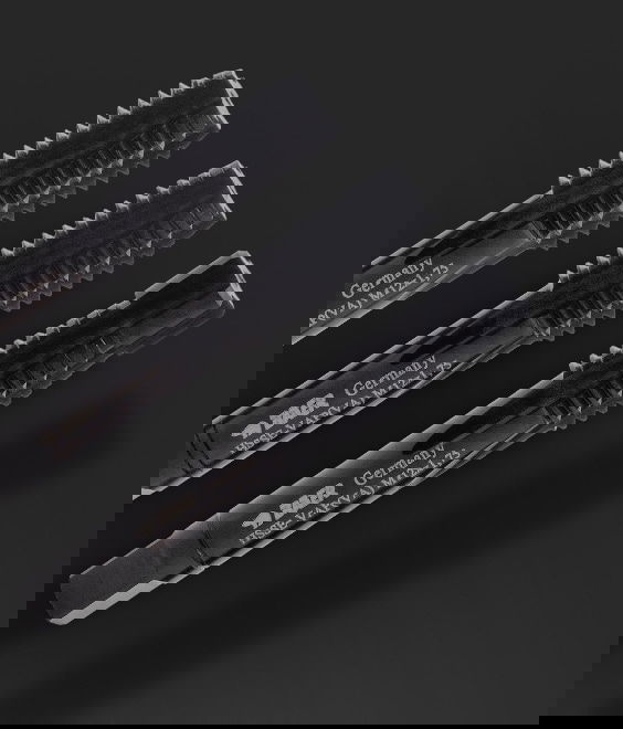 Illustration of For stainless steels (INOX, A2, A4 etc)