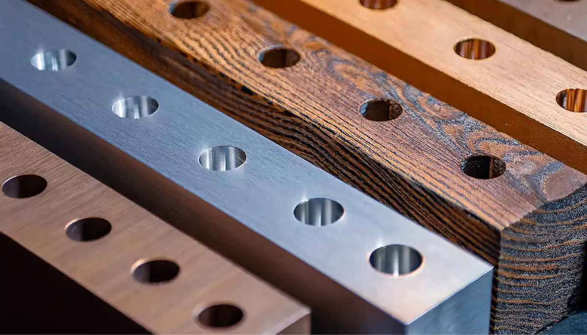 Variety of materials for drilling