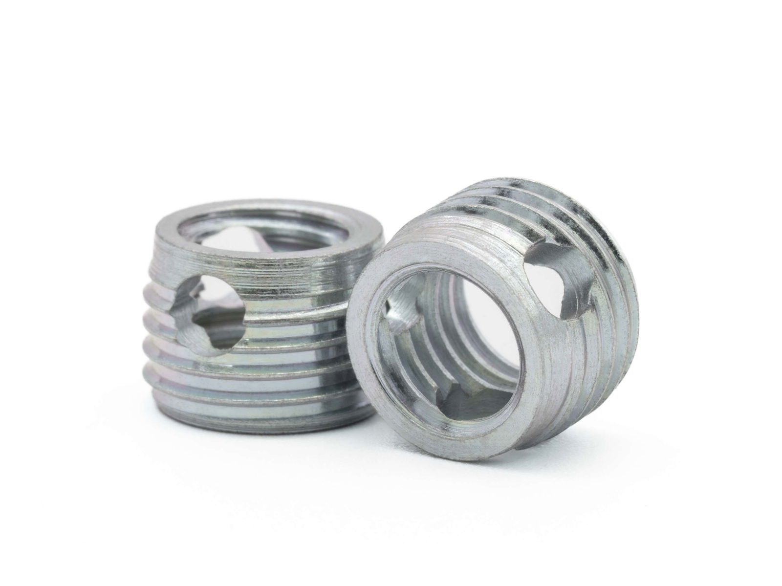 Inserti filettati BaerFix con fori di taglio M 5 x 0,8 - 7 mm - 100 pezzi.