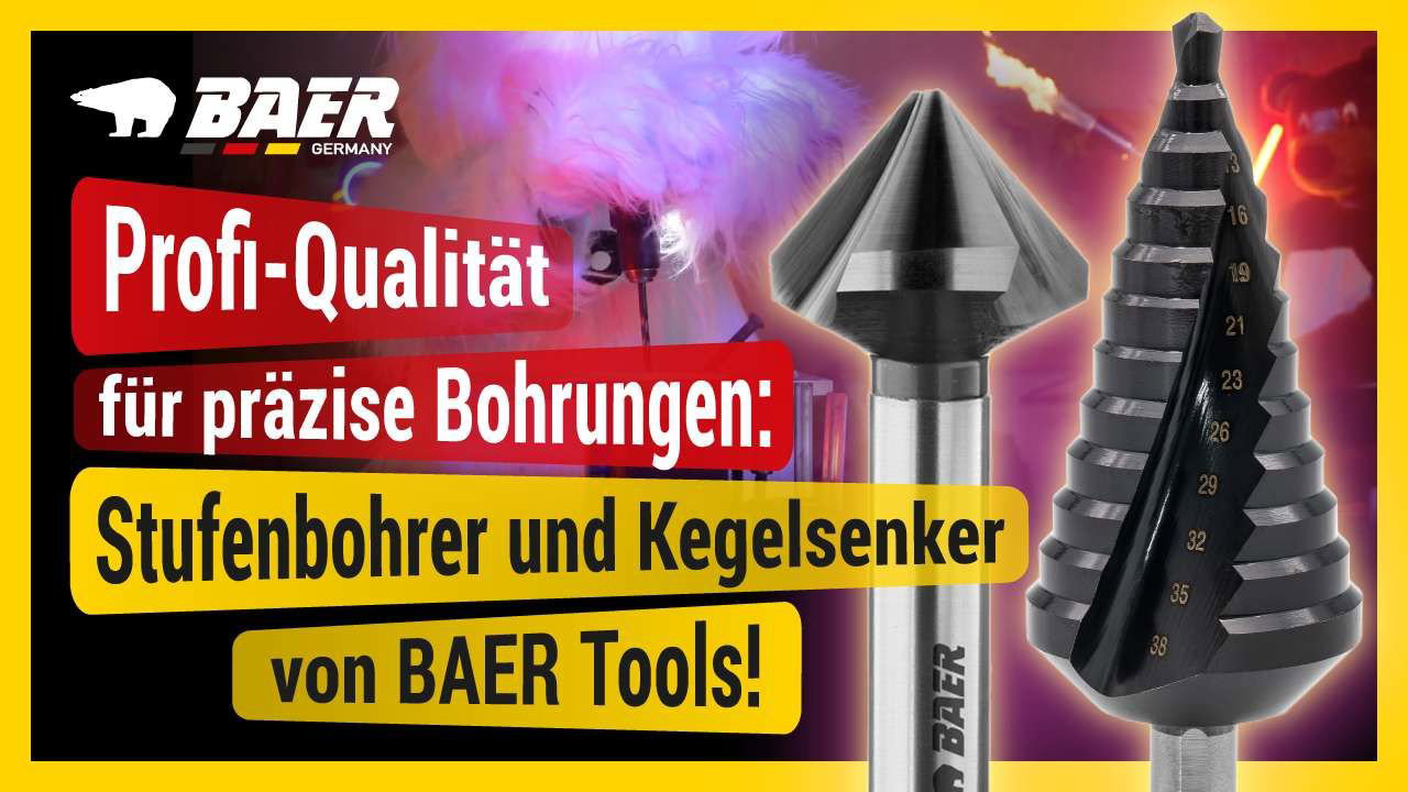 HSSE-VAP Set di svasatori a 90° da 6,3 a 25,0 mm - per acciaio inox