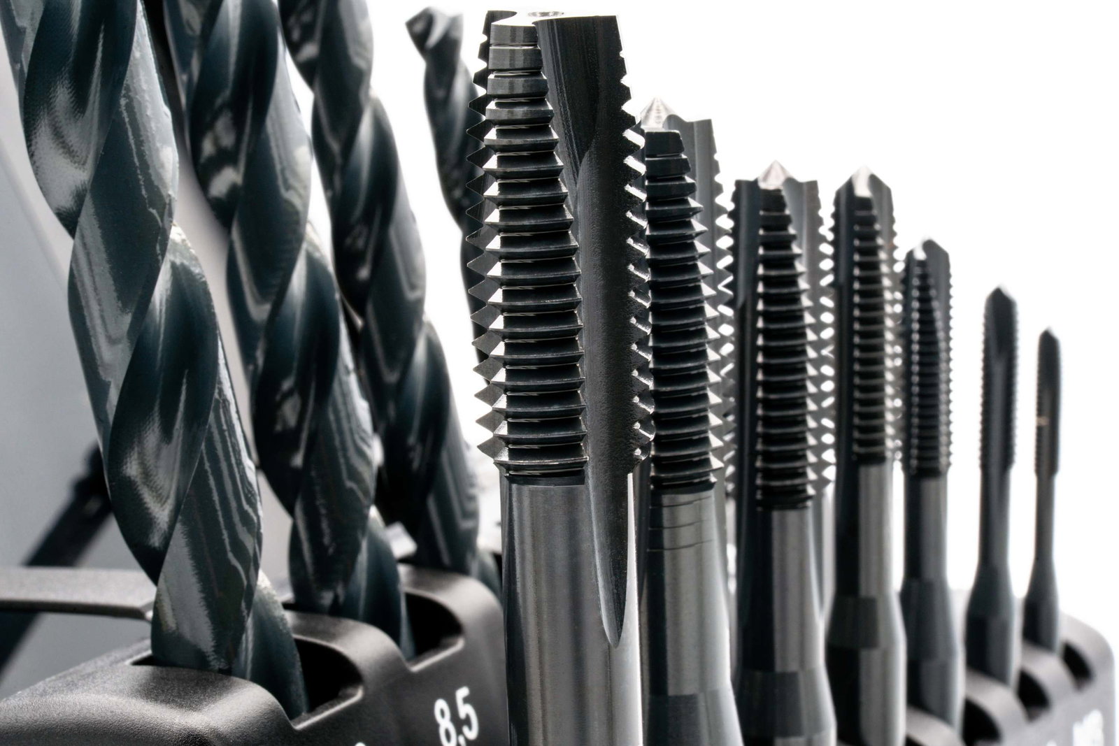 BAER TriTap Set HSSE-VAP : Tarauds pour trous débouchants | Foret de perçage : M 3 - 12