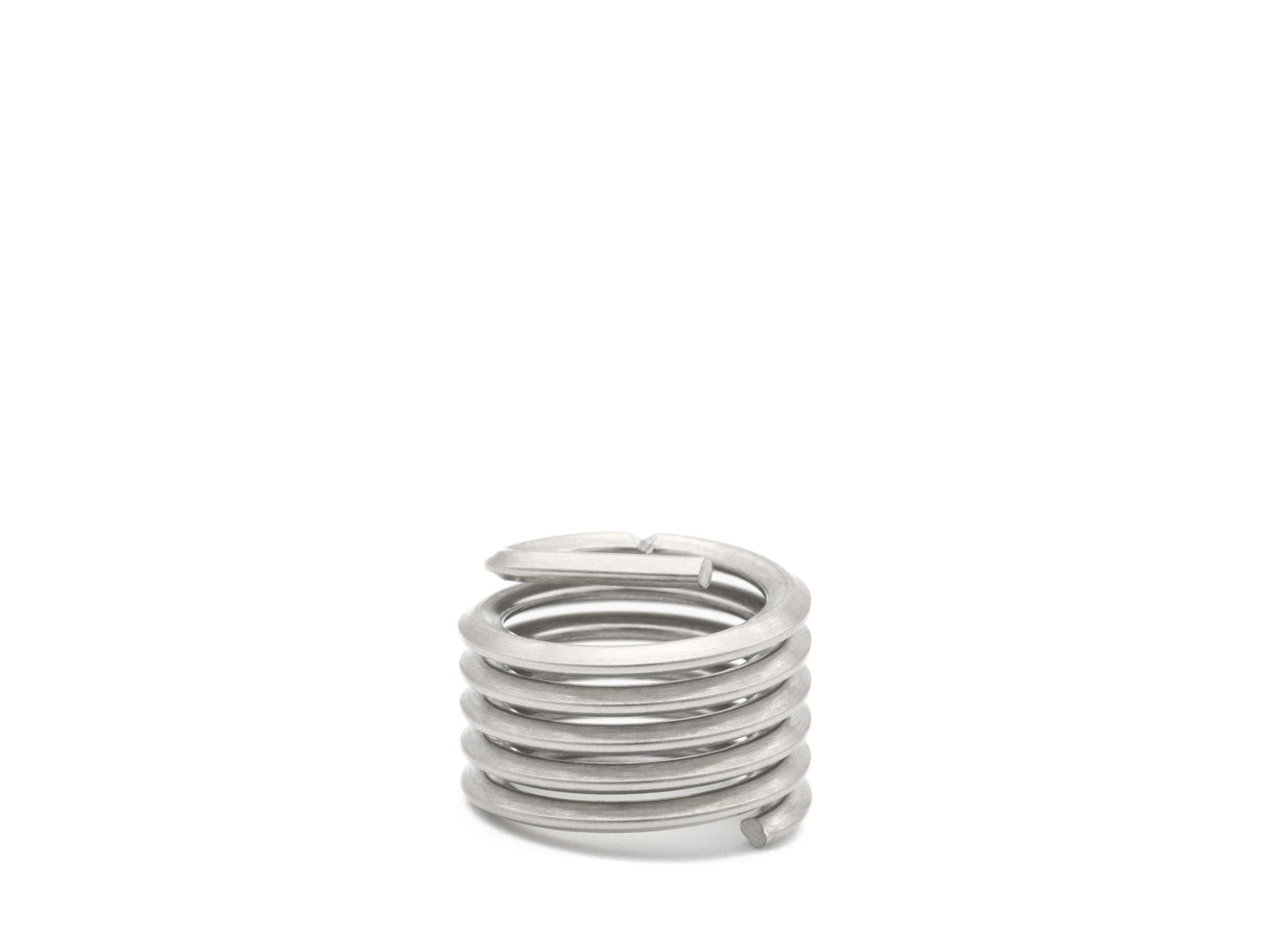BaerCoil Drahtgewindeeinsätze M 33 x 3,5 - 1,0 D (33 mm) - frei durchlaufend - 5 Stück – Bild 1