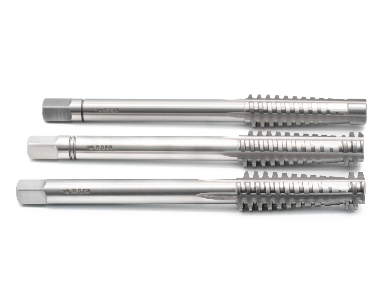 BAER HSSG Tarauds manuels 3 pièces Jeu Tr 20 x 4 – Image 3