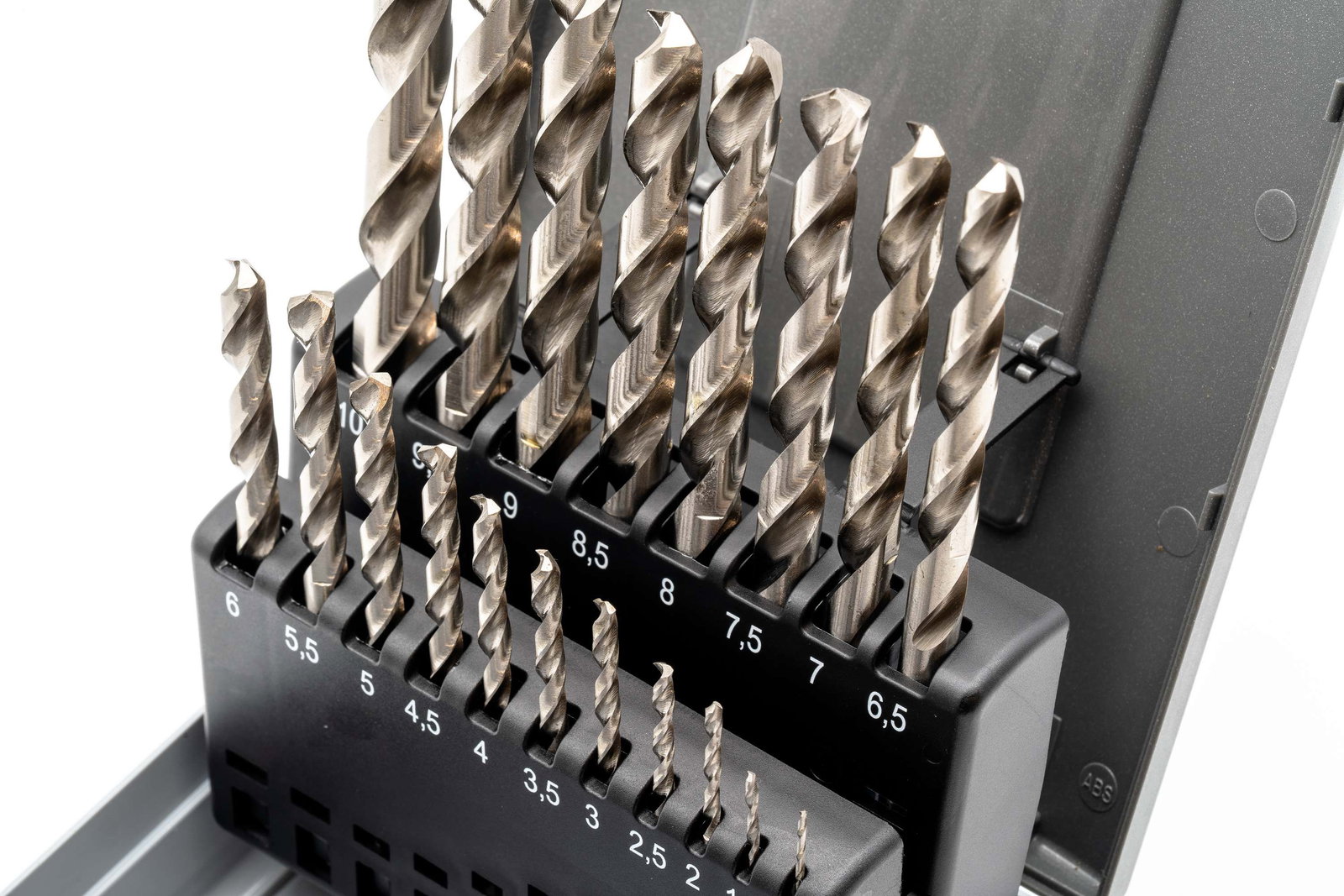 HSSG Drill Bit Set (0.5mm rising) 1 - 10 mm