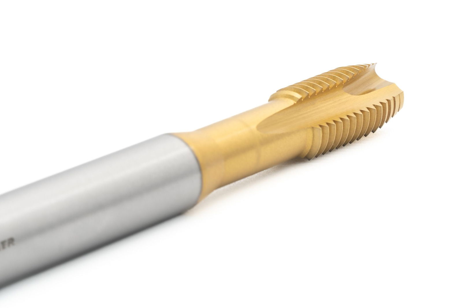 BAER HSSE-TIN Maschinengewindebohrer Form B - M 2,5 x 0,45 - DIN 371 – Bild 3