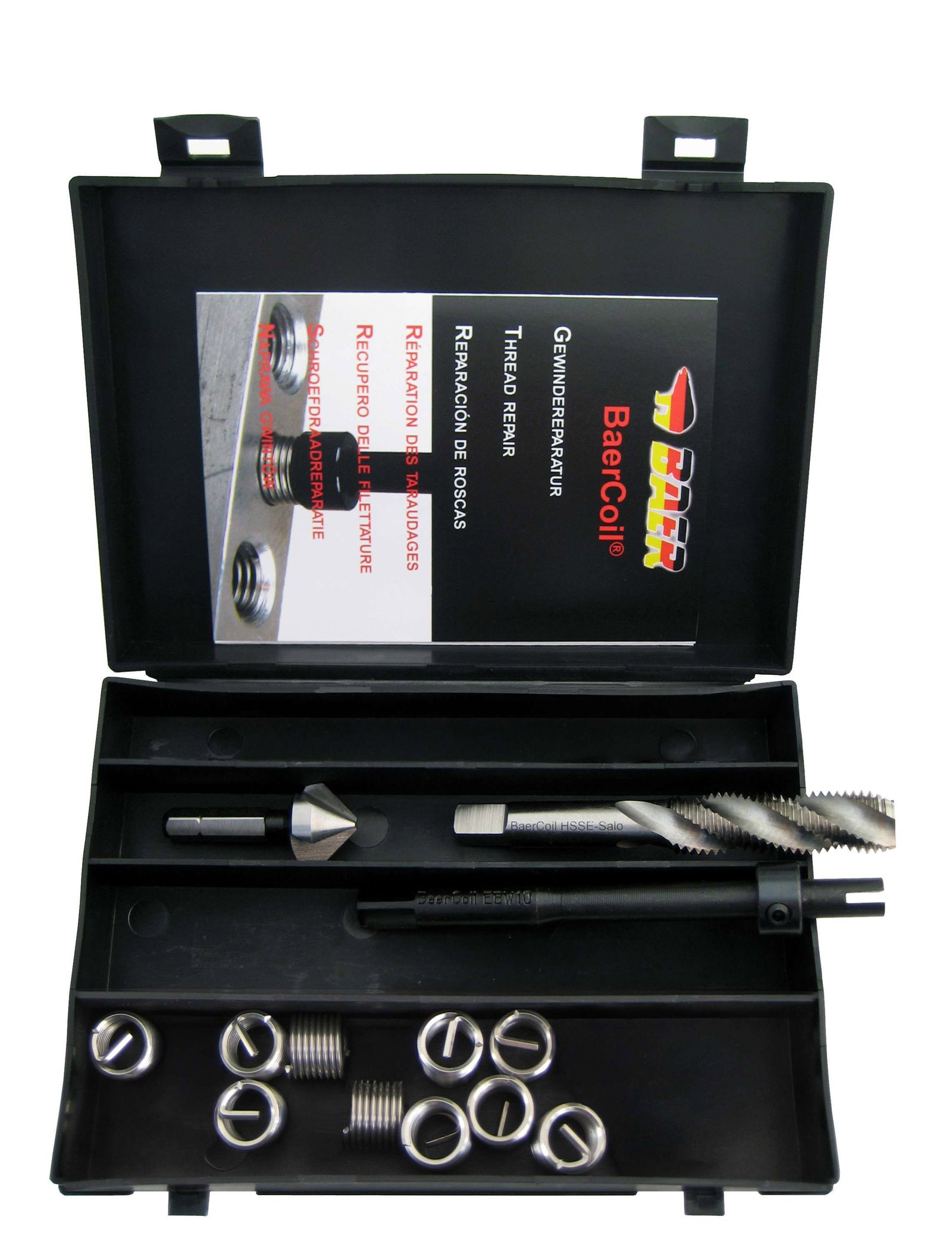 BaerCoil Ensemble de réparation du filetage M 16 x 2,0 pour trous borgnes