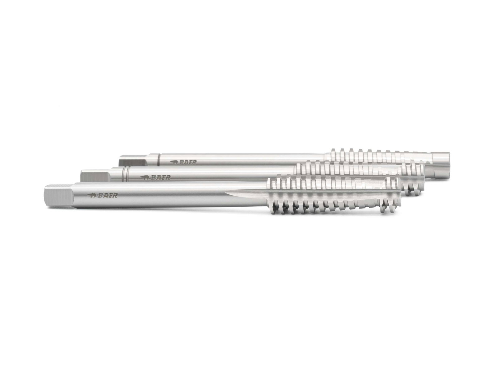 BAER HSSG Tarauds manuels 3 pièces Jeu Tr 20 x 4 – Image 2