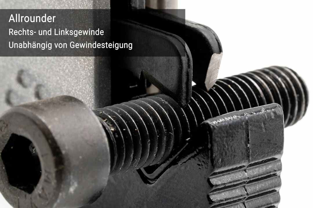 Restaurierer für Außengewinde 4-13mm | 5/32''-1/2'' (60° M, MF, UNC, UNF, UN, NPT)