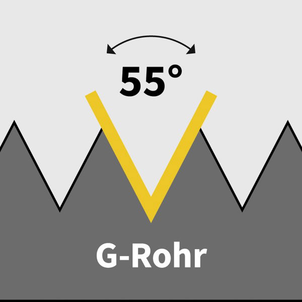 Abbildung von G (BSP) - Rohrgewinde