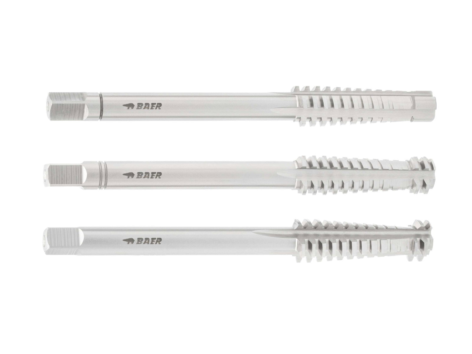 BAER HSSG Set di rubinetti a mano (3 pezzi) TR 16 x 2 - Sinistra – Immagine 1