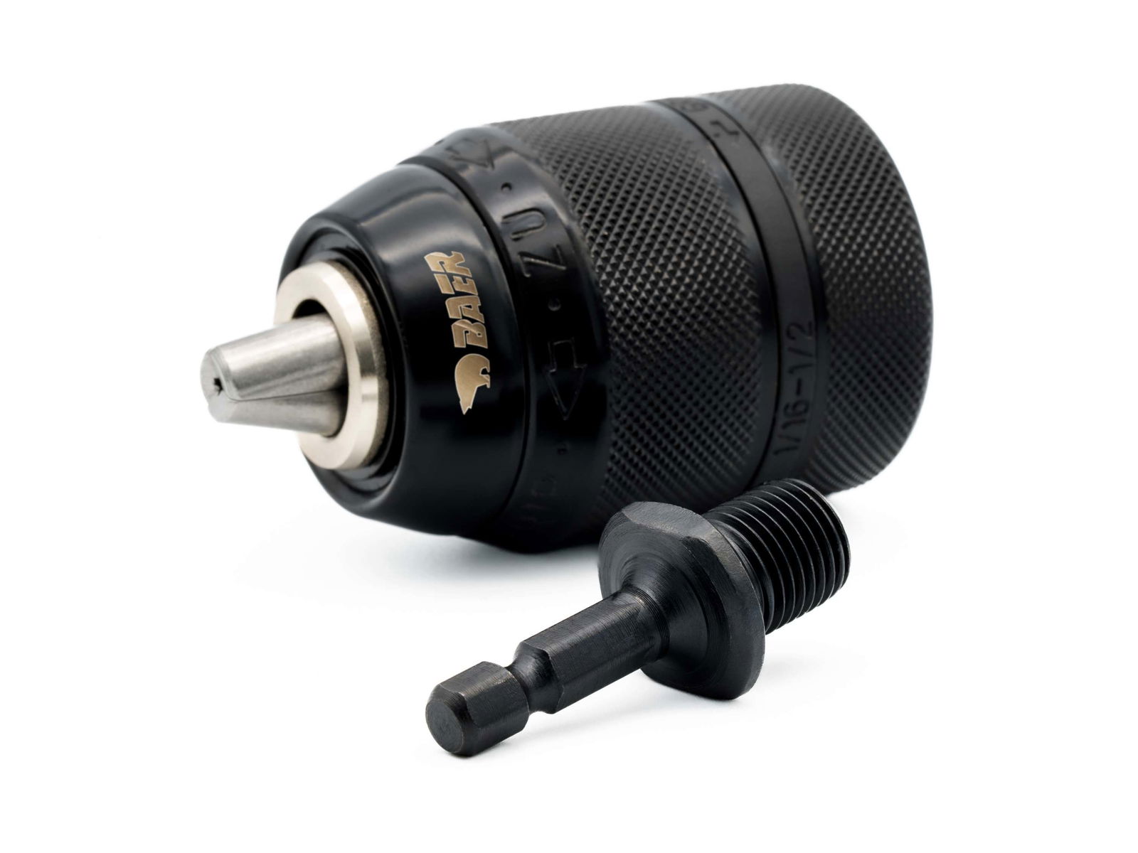 MULTI Mandrino a sgancio rapido 1,5 - 13,0 mm + adattatore per trapano elettrico – Immagine 7