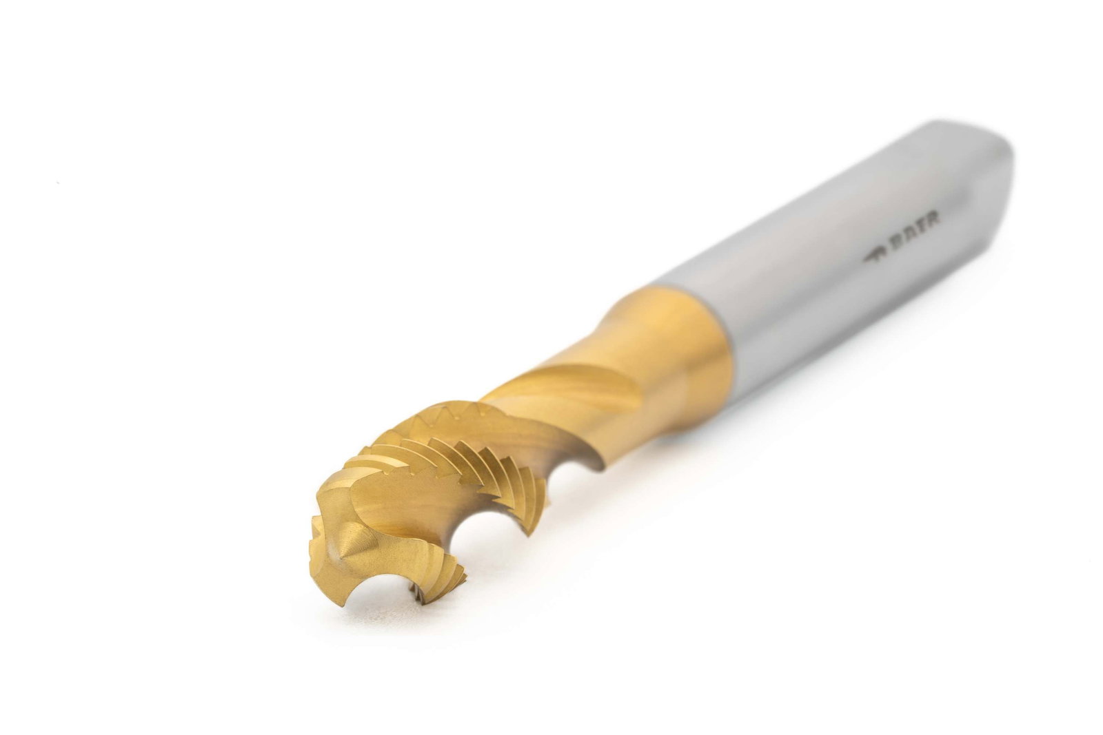 BAER HSSE- TiN Taraud 35° RSP - M 3,5 x 0,6 - DIN 371 haut. Aciers