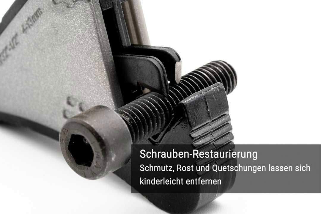 Restaurierer für Außengewinde 4-13mm | 5/32''-1/2'' (60° M, MF, UNC, UNF, UN, NPT)