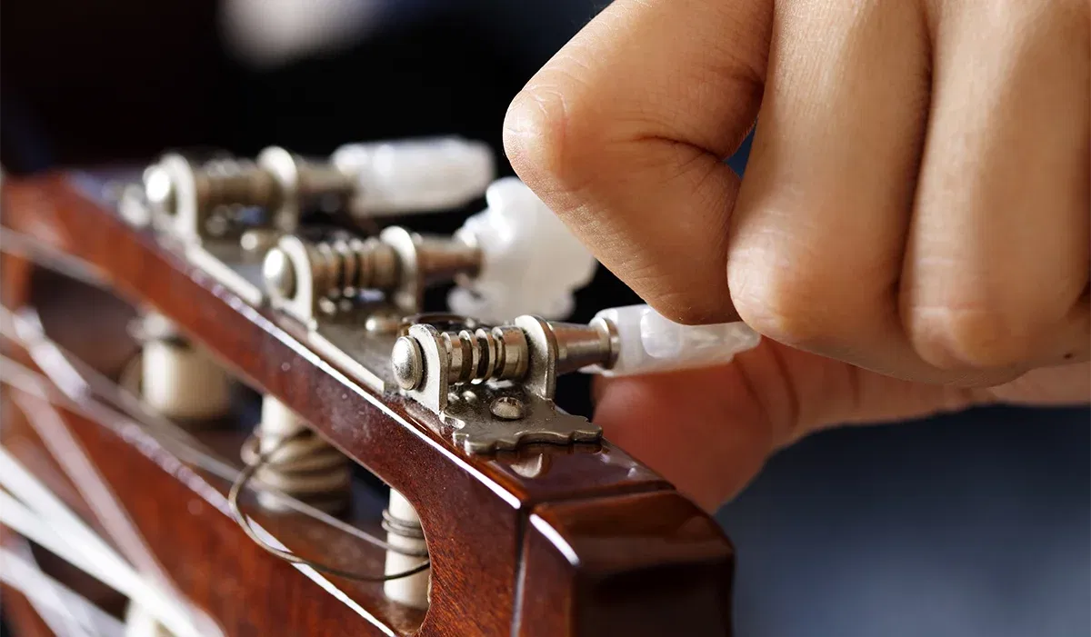 Gitarre stimmen Gitarre stimmen