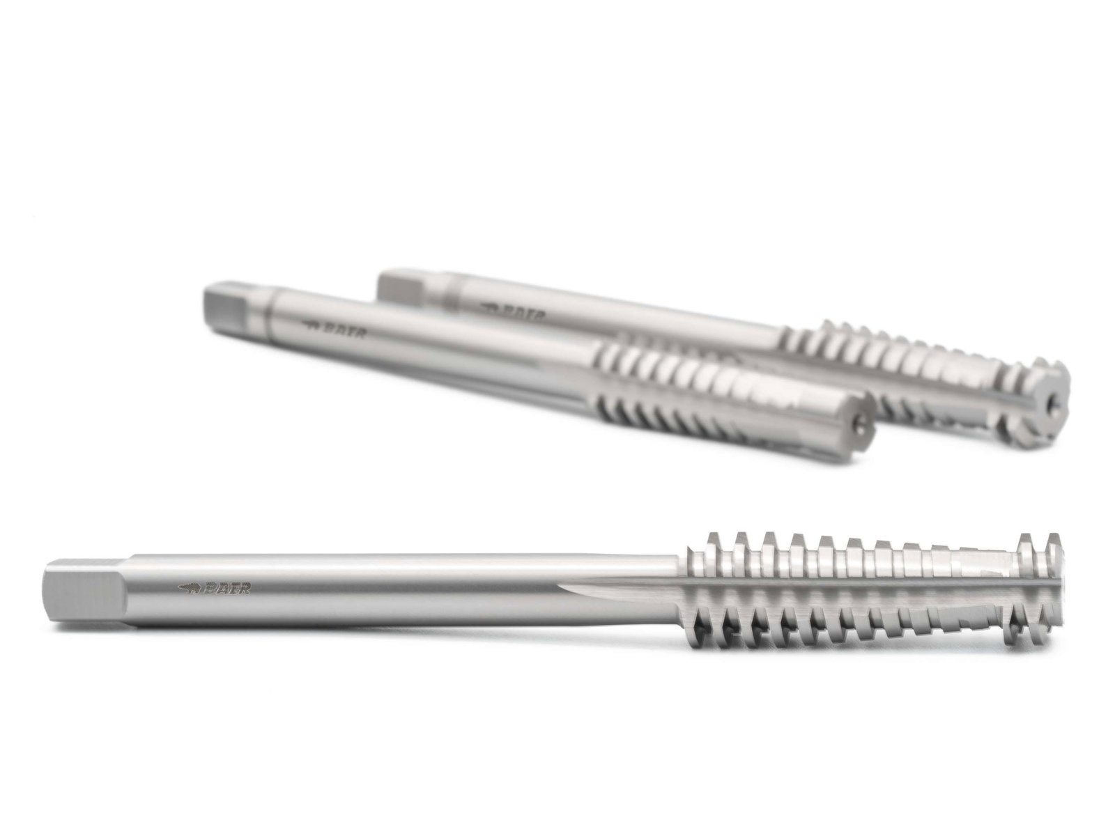 BAER HSSG Tarauds manuels 3 pièces jeu Tr 28 x 3 - GAUCHE – Image 6