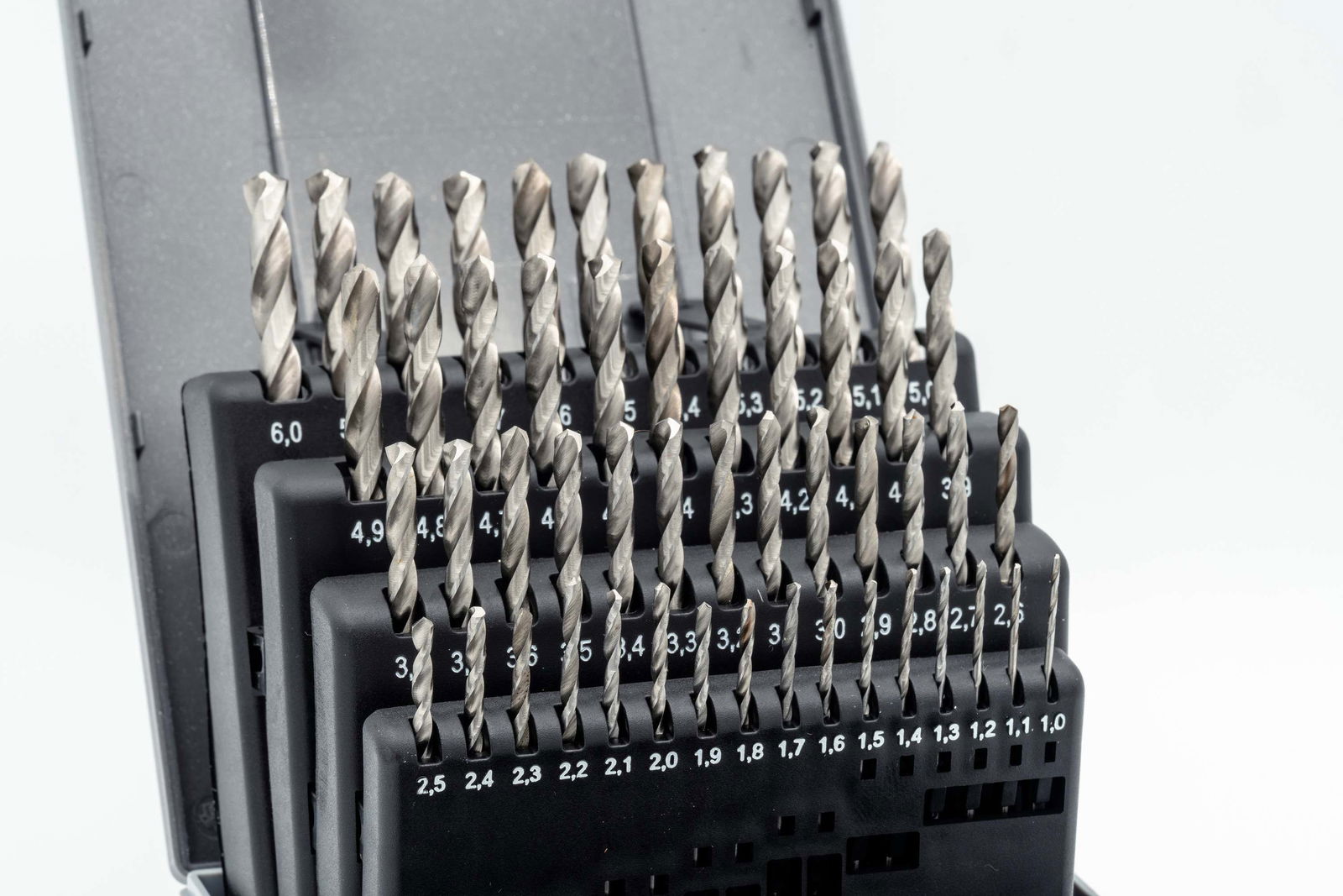 Set di punte HSSG (0,1 mm in aumento) 1 - 6 mm – Immagine 2