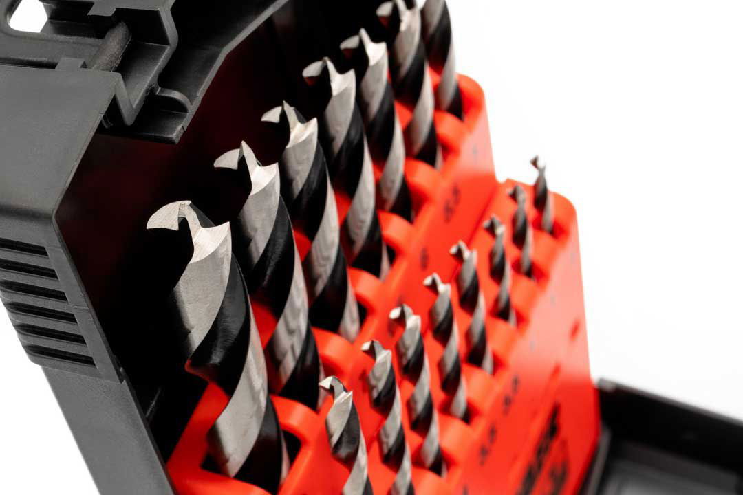 Wood Drill Bit Set (15 pcs.) 3 - 10 mm
