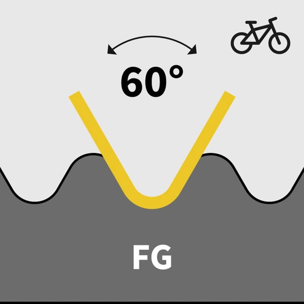 Illustration de Vélo et Filetage de pédale