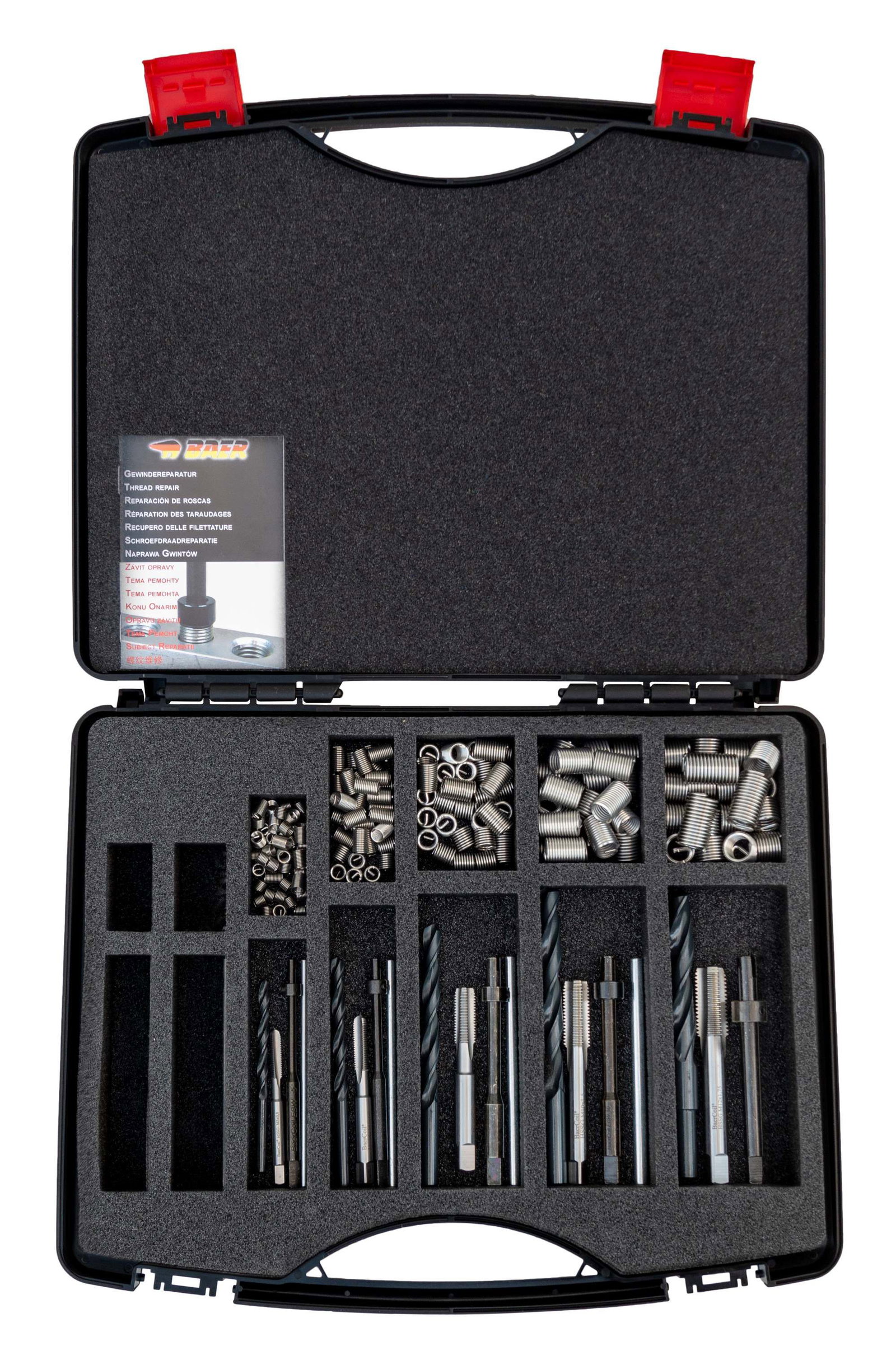 BaerCoil Gewindereparatur-Sortiment M 6 - M 14 x 1,5