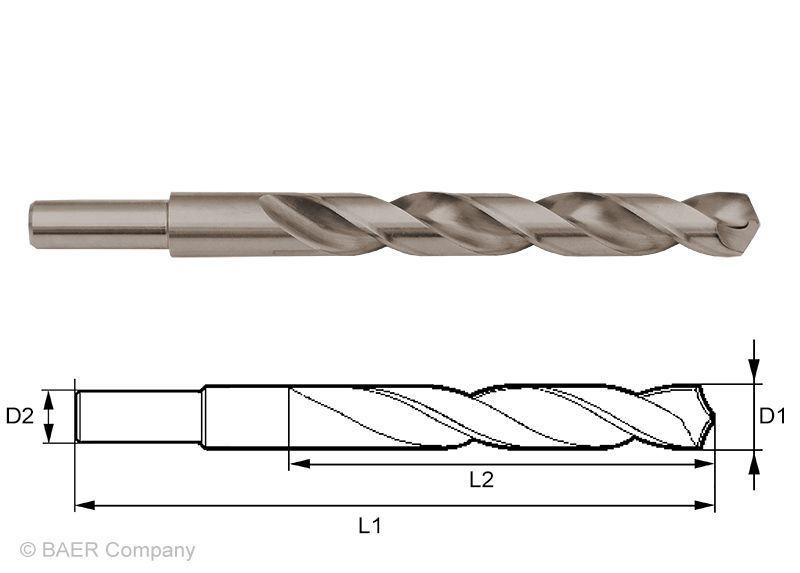 HSSE Extreme Drill Bit (reduced shank 13mm) 18.00 mm HSSE Extreme Drill Bit (reduced shank 13mm) 18.00 mm