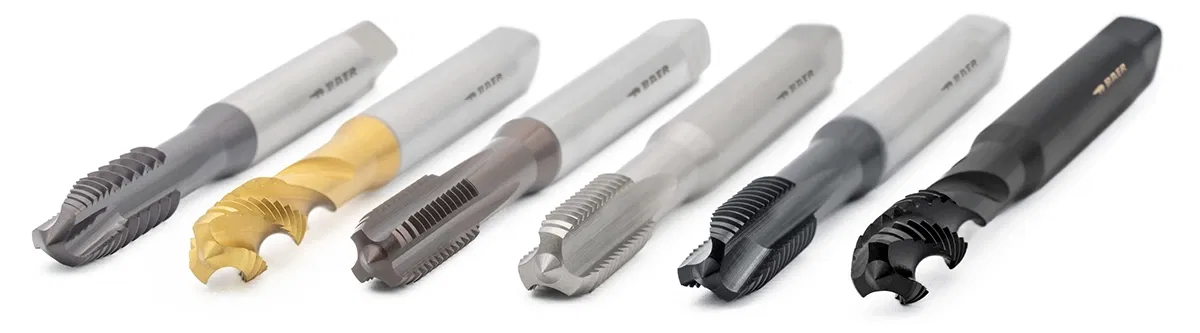Thread taps in various coatings Thread taps in various coatings