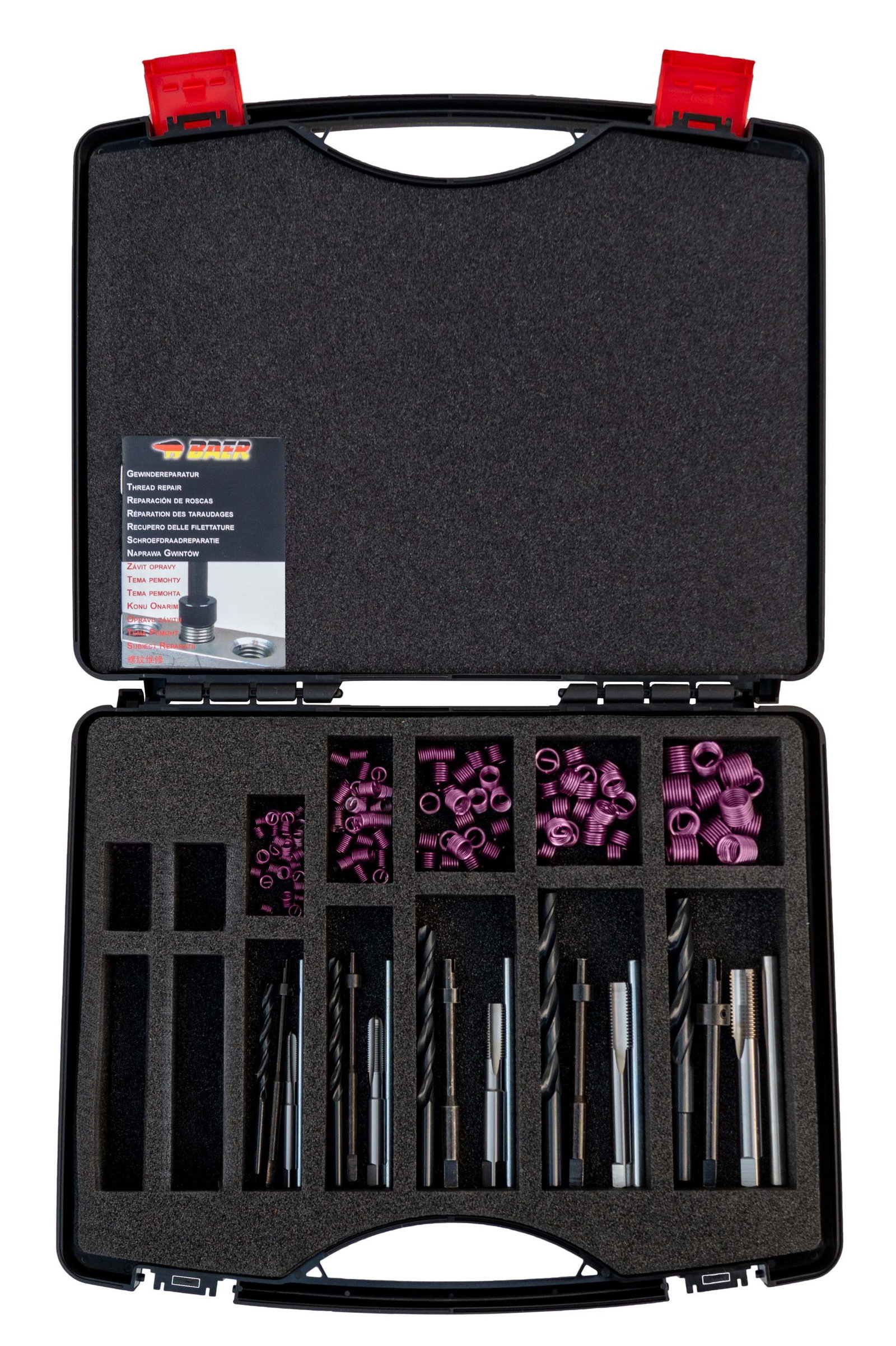 BaerCoil Gamme de réparation du filetage M 5 - M 12 "screw grip