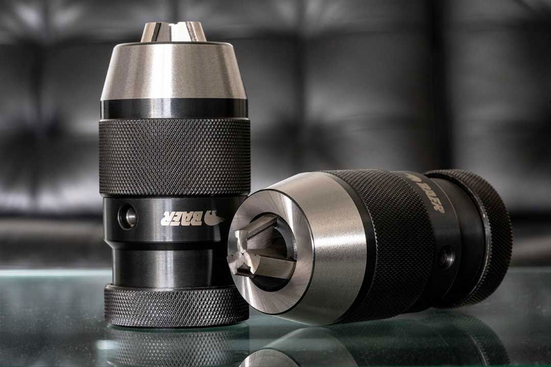 BAER Bohrfutter 0,2 - 13 mm | inkl. Kegeldorn: MK 3 | Anzugsgewinde: M 12 | Schnellspannbohrfutter – Bild 4