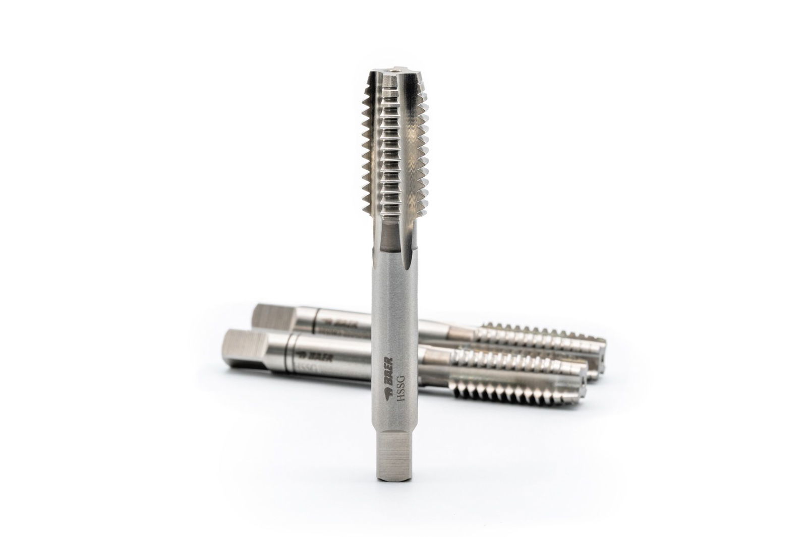 BAER HSSG Set di rubinetti a mano (3 pezzi) UNC 2.1/4 x 4.1/2 – Immagine 3