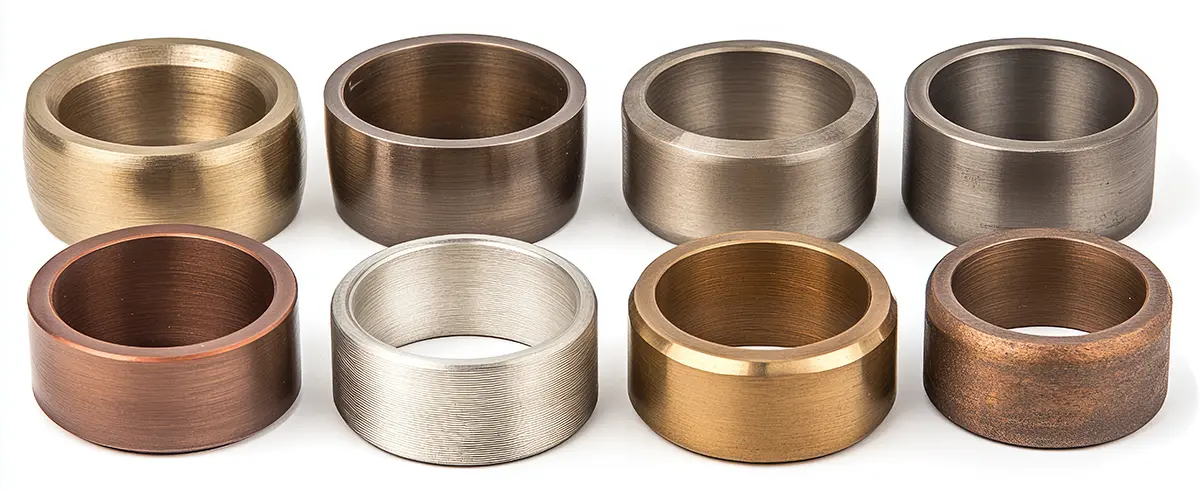 Verschiedene Metallringe Verschiedene Metallringe
