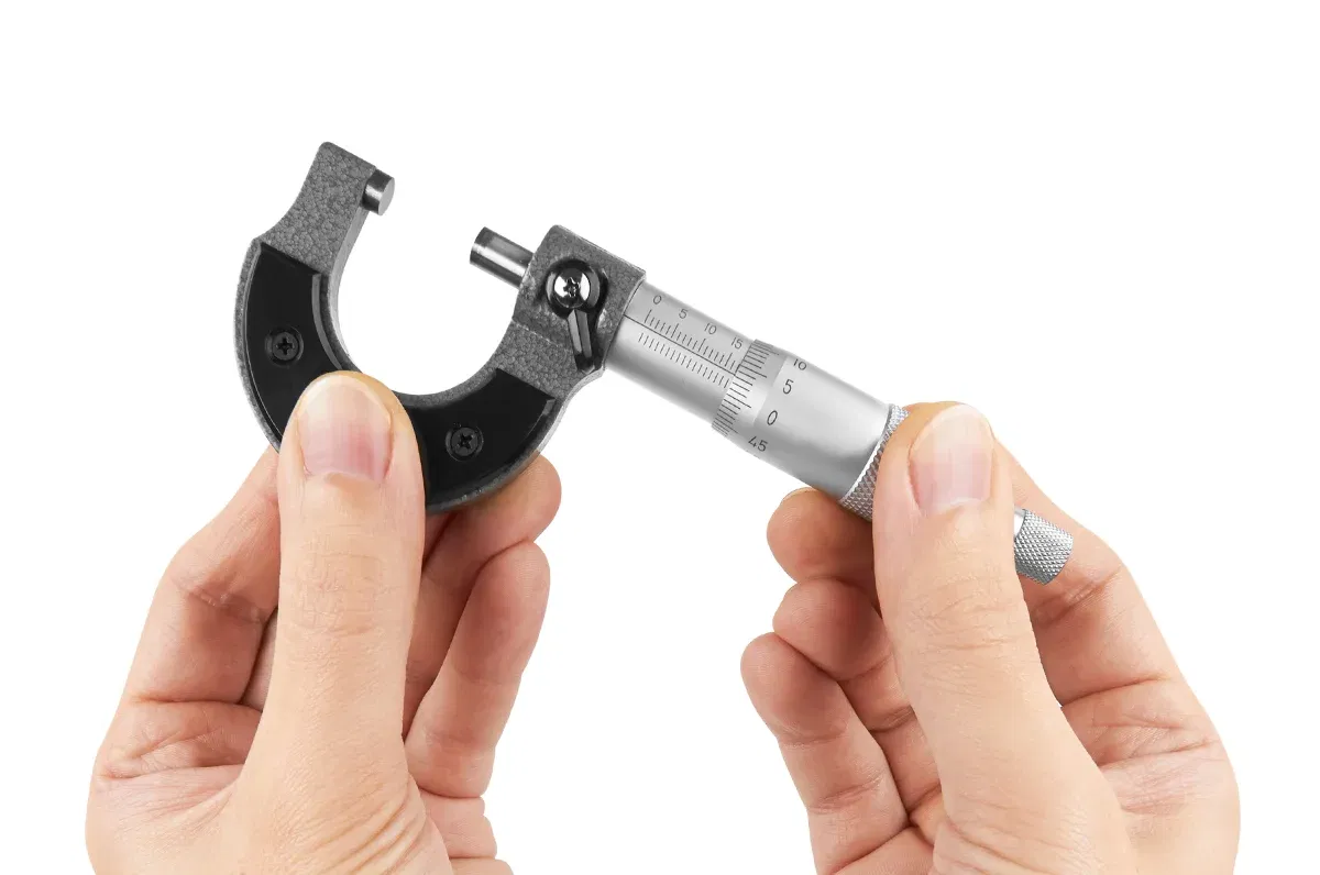 The micrometer: perfect for those who take things very precisely The micrometer: perfect for those who take things very precisely
