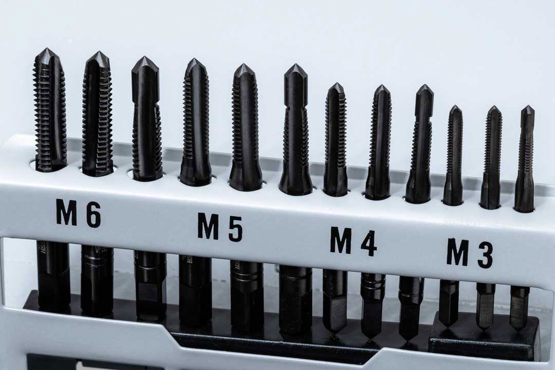 BAER SET HSS ACCIAIO INOX: Maschi a mano | Filiere | Utensili : M 3 - 12 – Immagine 5