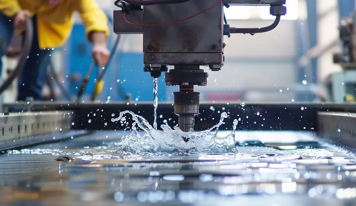 Milling machine in metalworking with coolant Milling machine in metalworking with coolant